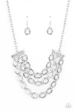 Load image into Gallery viewer, Repeat After Me - Silver Necklace Paparazzi Accessories