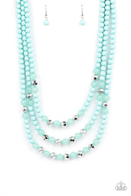 Load image into Gallery viewer, STAYCATION All I Ever Wanted - Blue Necklace Paparazzi Accessories