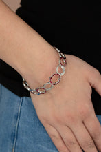 Load image into Gallery viewer, Future, Past, and POLISHED - Red Rhinestone Bangle Bracelet Paparazzi Accessories