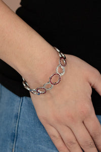 Bangles,red,rhinestones,Future, Past, and POLISHED - Red Rhinestone Bangle Bracelet
