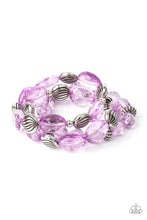 Load image into Gallery viewer, Crystal Charisma - Purple Bracelet Paparazzi Accessories
