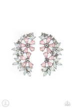 Load image into Gallery viewer, Garden Party Powerhouse - Pink Rhinestone Ear Crawler Earrings Paparazzi Accessories