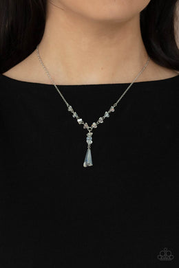 Olympian Oracle - White Necklace Paparazzi Accessories