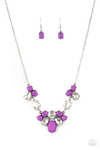 Load image into Gallery viewer, Ethereal Romance - Purple Necklace Paparazzi Accessories