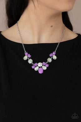 Ethereal Romance - Purple Necklace Paparazzi Accessories