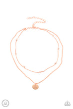 Load image into Gallery viewer, Modestly Minimalist - Copper Choker Necklace Paparazzi Accessories