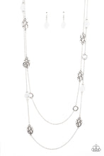 Load image into Gallery viewer, Cobble Creeks - White Necklace Paparazzi Accessories