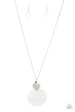 Load image into Gallery viewer, Tidal Tease - White Necklace Paparazzi Accessories