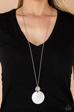 Load image into Gallery viewer, Tidal Tease - White Necklace Paparazzi Accessories