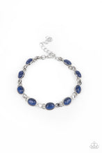 Load image into Gallery viewer, Blissfully Beaming - Blue Bracelet Paparazzi Accessories