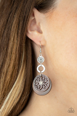 Royal Marina - Brown Earrings Paparazzi Accessories