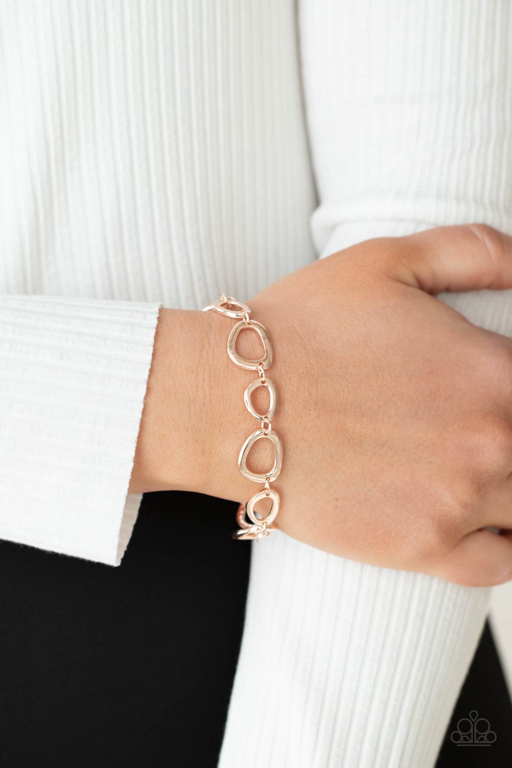 All That Mod - Rose Gold Bracelet Paparazzi Accessories