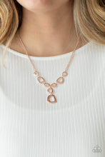 Load image into Gallery viewer, So Mod - Rose Gold Necklace Paparazzi Accessories