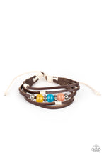 Load image into Gallery viewer, Homespun Radiance - Multi Pull-Tie Urban Bracelet Paparazzi Accessories