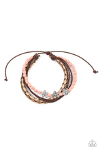 Load image into Gallery viewer, Raffia Remix - Pink Bracelet Paparazzi Accessories