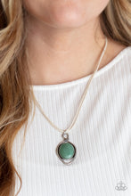Load image into Gallery viewer, Desert Mystery - Green Jade Necklace Paparazzi Accessories