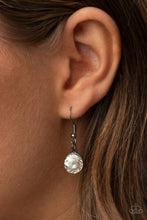 Load image into Gallery viewer, Galactic Goddess - Black Gunmetal Rhinestone Necklace Paparazzi Accessories