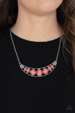 Emblazoned Era - Pink Necklace Paparazzi Accessories