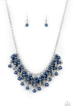 Load image into Gallery viewer, Champagne Dreams - Blue Pearl Necklace Paparazzi Accessories