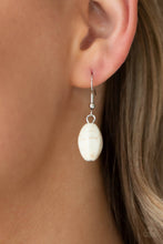 Load image into Gallery viewer, Blazing Saddles - White Necklace Paparazzi Accessories