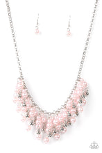 Load image into Gallery viewer, Champagne Dreams - Pink Pearl Necklace Paparazzi Accessories