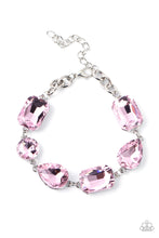 Load image into Gallery viewer, Cosmic Treasure Chest - Pink Rhinestone Bracelet Paparazzi Accessories