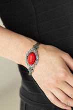 Load image into Gallery viewer, Top-Notch Drama - Red Bracelet Paparazzi Accessories