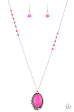 Load image into Gallery viewer, Plateau Paradise - Pink Stone Necklace Paparazzi Accessories