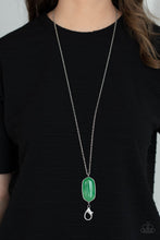 Load image into Gallery viewer, Elemental Elegance - Green Lanyard Paparazzi Accessories