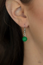Load image into Gallery viewer, Elemental Elegance - Green Lanyard Paparazzi Accessories