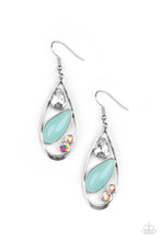 Load image into Gallery viewer, Harmonious Harbors - Blue Earrings Paparazzi Accessories