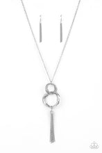 Load image into Gallery viewer, Orbiting Splendor - Silver Necklace Paparazzi Accessories