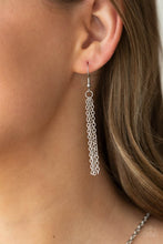 Load image into Gallery viewer, Orbiting Splendor - Silver Necklace Paparazzi Accessories