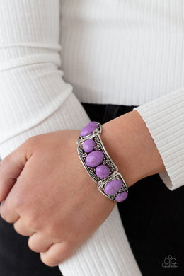 Southern Splendor - Purple Bracelet Paparazzi Accessories