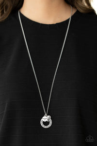 faith,heart,hearts,iridescent,long necklace,rhinestones,Full of Faith - Multi Neckace