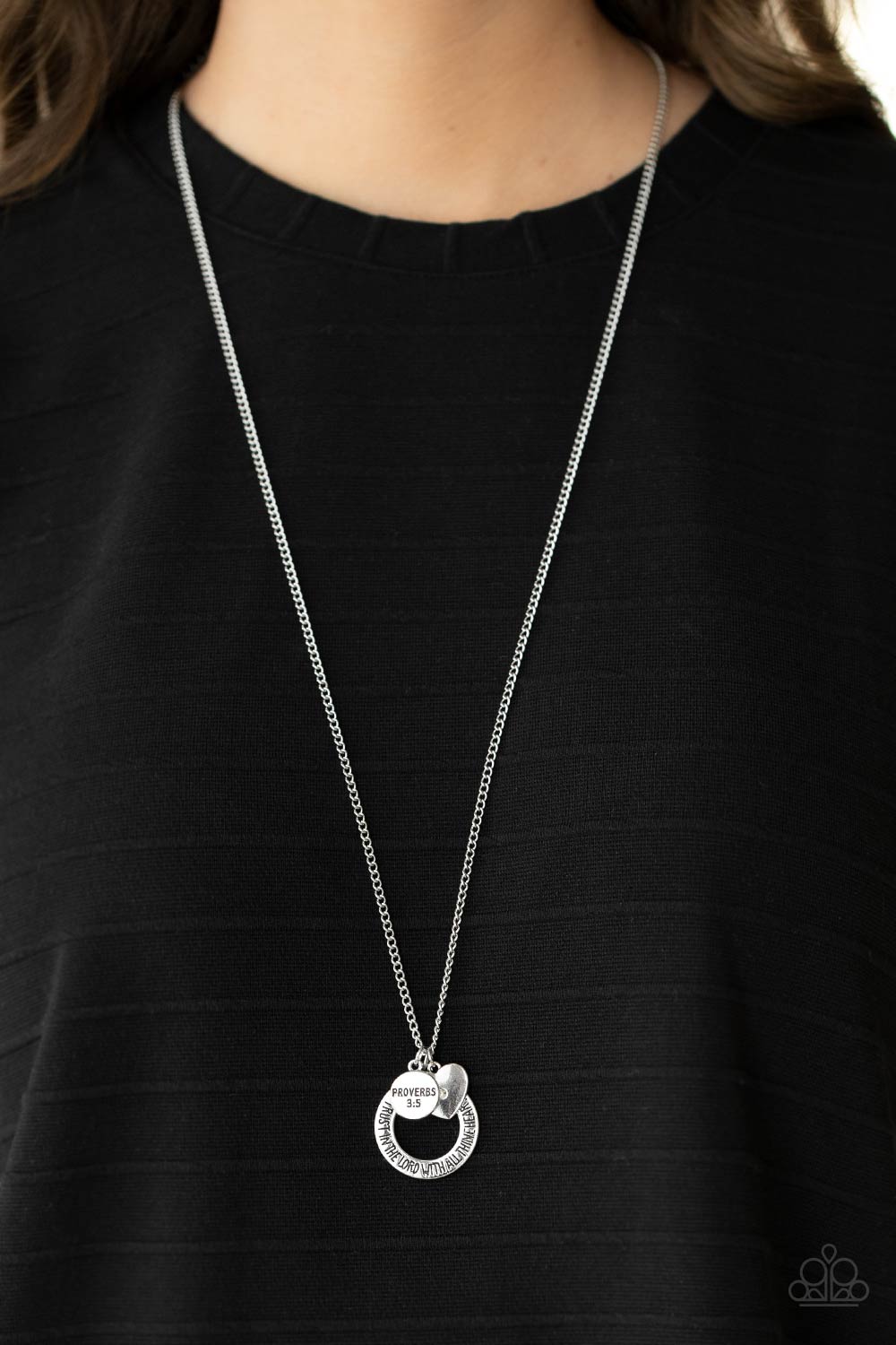 Full of Faith - Multi Neckace Paparazzi Accessories