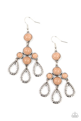 Mediterranean Magic - Brown Earrings Paparazzi Accessories