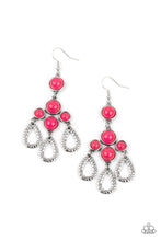Load image into Gallery viewer, Mediterranean Magic - Pink Earrings Paparazzi Accessories