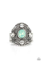 Load image into Gallery viewer, In The Limelight - Green Opal Ring Paparazzi Accessories
