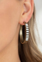 Load image into Gallery viewer, More To Love - Brass Earrings Paparazzi Accessories
