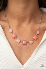 Load image into Gallery viewer, Trend Worthy - Orange Necklace Paparazzi Accessories