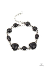 Load image into Gallery viewer, Eco-Friendly Fashionista - Black Stone Bracelet Paparazzi Accessories
