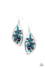 Load image into Gallery viewer, Sweetly Effervescent - Blue Earrings Paparazzi Accessories