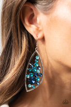 Load image into Gallery viewer, Sweetly Effervescent - Blue Earrings Paparazzi Accessories