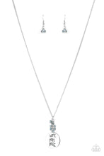 Load image into Gallery viewer, Words To Live By - Blue Necklace Paparazzi Accessories