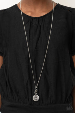 Words To Live By - Blue Necklace Paparazzi Accessories