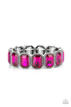 Load image into Gallery viewer, Studded Smolder Pink Bracelet Paparazzi Accessories
