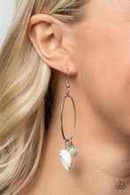 Load image into Gallery viewer, This Too SHELL Pass - Green Earrings Paparazzi Accessories
