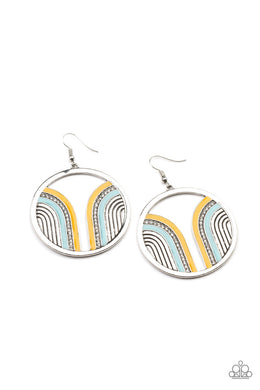 Delightfully Deco - Multi Earrings Paparazzi Accessories
