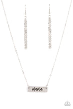Load image into Gallery viewer, Blessed Mama - Silver Necklace Paparazzi Accessories